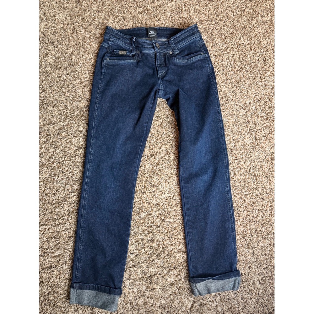 Kuhl Kids Dark Wash Denim Jeans Straight‎ Leg Blue Style 6255 Size 2 Reg